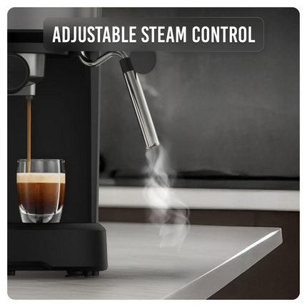 The Lepresso Suprema Espresso Machine is for coffee lovers who demand the level of quality at home that a barista would deliver. The 1100 watts of pow