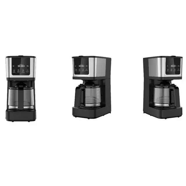The LePresso Rich Brew Coffee Machine combines convenience and style with its interactive touch display and practical
  Features
  . Designed to brew 