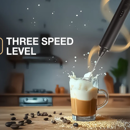 The LePresso 3-in-1 Frother is a versatile kitchen tool to enhance culinary creations. With its ability to mix batter and sauces, this frother offers 