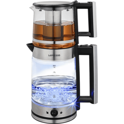 Lepresso Turkish Tea Glass Kettle - Clix