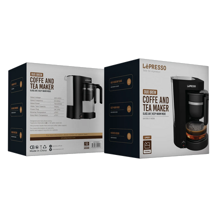 Lepresso Duo Brew Coffee and Tea Maker are innovative and efficient equipment that is a perfect enhancement for your experience in brewing. With a rat