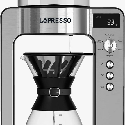 The Lepresso Automatic Pour Over Brewing system brings a perfect combination of precision, innovation, and elegance into your home for cafe-quality co