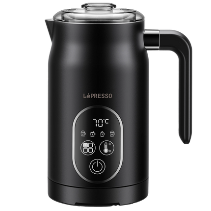 The Lepresso Four Froth Milk Frother is the perfect combination of efficiency and versatility, enabling one to provide high-class coffee froths at hom