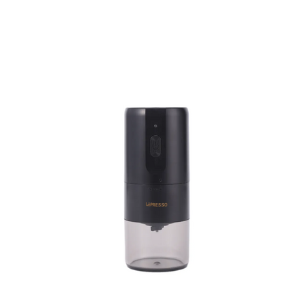 Now enjoy your barista-quality coffee wherever you want using the LePresso Portable Coffee Conical Grinder espresso machine in sleek black. This compa