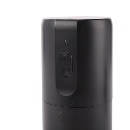 Now enjoy your barista-quality coffee wherever you want using the LePresso Portable Coffee Conical Grinder espresso machine in sleek black. This compa