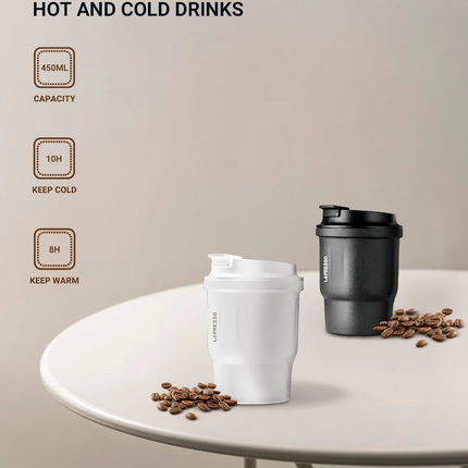 Lepresso Insulated Tumbler Hot & Cold Drinks - The Lepresso Insulated Tumbler is an excellent solution for enjoying your favorite hot or cold drink...