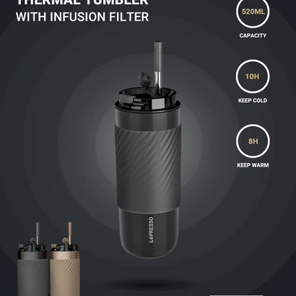 Lepresso Thermal Tumbler With Infusion Filter