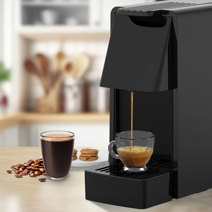 The Lepresso Capsule Coffee Maker combines style and functionality for a premium coffee experience. This elegant appliance
  Features
  a self-cleanin