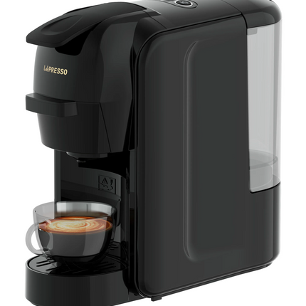 The LePresso 3-in-1 Coffee Machine brings convenience to your household as now you can use Nespresso and Dolce Gusto capsules to mix and match between