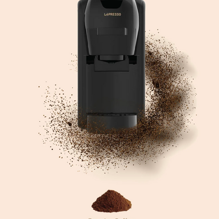 The LePresso 3-in-1 Coffee Machine brings convenience to your household as now you can use Nespresso and Dolce Gusto capsules to mix and match between