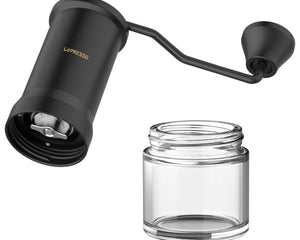 LePresso High Precision Conical Burr Grinder - LePresso High Precision Conical Burr is a Manual Coffee Grinder which due to 420 SS High-Grade Steel is durable
