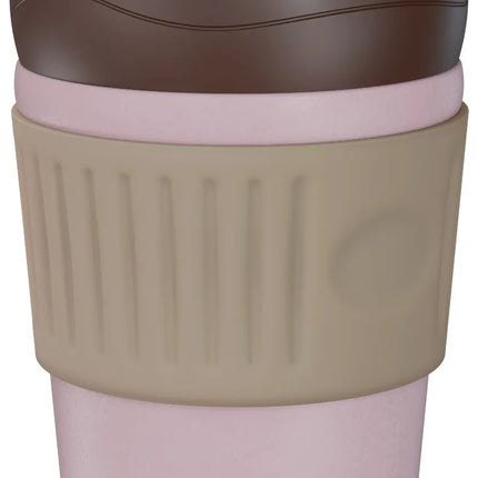 LEPRESSO MORNINGSCAPE TUMBLER MUG DUAL SIP - GRAY