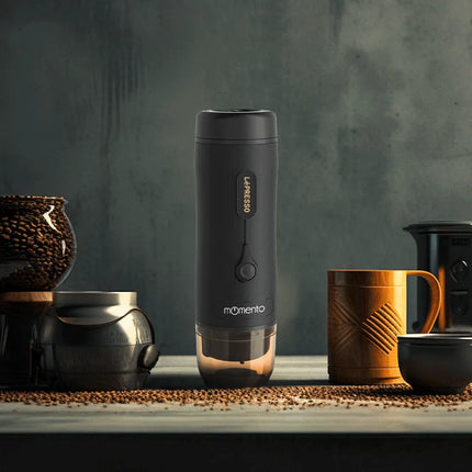 LePresso Momento 2.0 Portable Espresso Coffee Machine 75W - Black