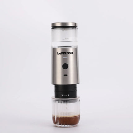 LePresso Stainless Steel Portable Espresso Maker