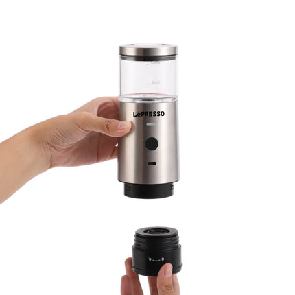 LePresso Stainless Steel Portable Espresso Maker
