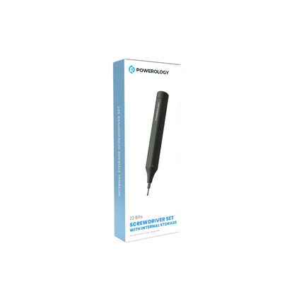 The Powerology Internal Storage Screwdriver Set is going to enhance your toolbox. This set is made from a high-quality aluminum alloy and is built to 