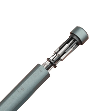 The Powerology Internal Storage Screwdriver Set is going to enhance your toolbox. This set is made from a high-quality aluminum alloy and is built to 