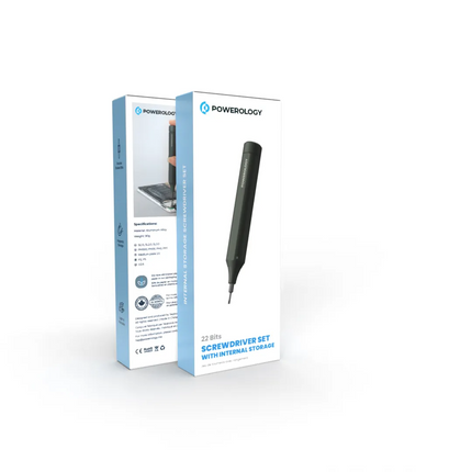 The Powerology Internal Storage Screwdriver Set is going to enhance your toolbox. This set is made from a high-quality aluminum alloy and is built to 
