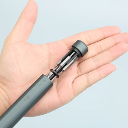 The Powerology Internal Storage Screwdriver Set is going to enhance your toolbox. This set is made from a high-quality aluminum alloy and is built to 