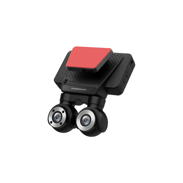 Powerology Dual Lens Dash Camera