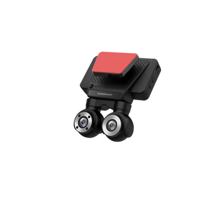 Powerology Dual Lens Dash Camera is a cutting-edge camera designed to provide ample coverage for your vehicle. With a 4K CMOS sensor, the front-facing