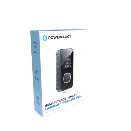 Powerology 60M Distance-Smart Laser is a high accuracy
measurement tool suitable for all engineers and architects spending most of
their time over con