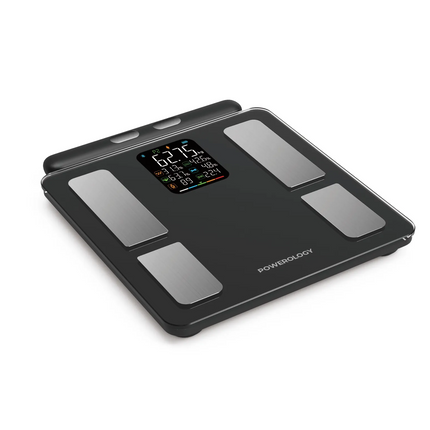 The Powerology Advanced Precision Smart Scale is an excellent health tracker. It provides smart analysis in conjunction with precise measurement from 