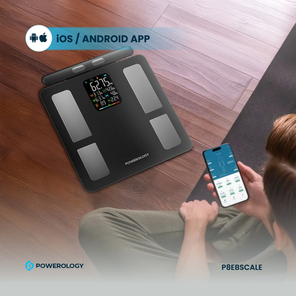 The Powerology Advanced Precision Smart Scale is an excellent health tracker. It provides smart analysis in conjunction with precise measurement from 