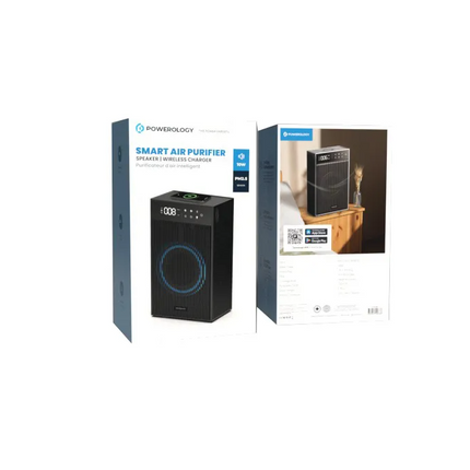 Transform your indoor environment with the Powerology Smart Air Purifier, an engineered air purifier that efficiently promotes cleaner and healthier i