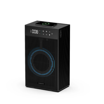 Transform your indoor environment with the Powerology Smart Air Purifier, an engineered air purifier that efficiently promotes cleaner and healthier i
