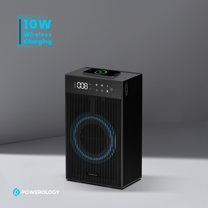 Transform your indoor environment with the Powerology Smart Air Purifier, an engineered air purifier that efficiently promotes cleaner and healthier i