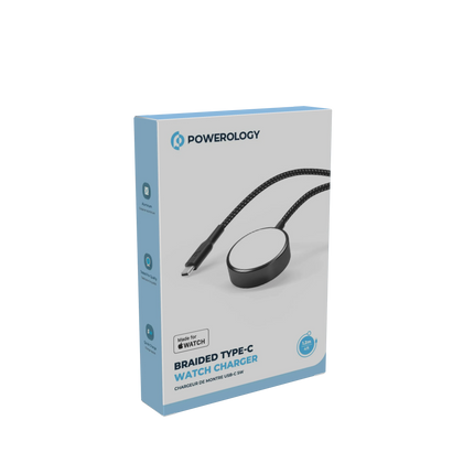 ​Elevate your Apple Watch charging experience with the Powerology Braided Apple Watch Charger. This premium charger features a durable braided design 