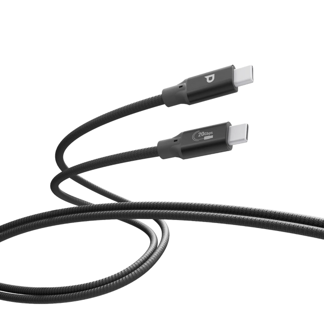 Powereology 240W USB4 Thunderbolt 40G Aluminium Shell Nylon Braided Cable