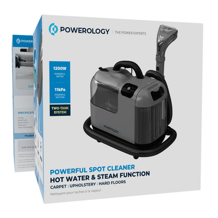 POWEROLOGY CARPET & UPHOLSTERY SPOT CLEANER 1200W