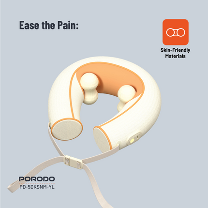 The Porodo Shiatsu Neck Massager is all you need to have a relaxed time at home. This neck massager can massage your neck for over three hours and hel