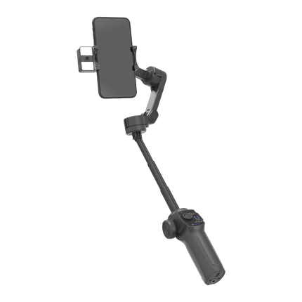 Introducing the Porodo 3-Axis Gimbal Stabilizer, where modern science and creative videography meet. Get fluid dynamic photos with powerful AI trackin