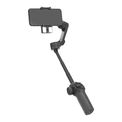 Introducing the Porodo 3-Axis Gimbal Stabilizer, where modern science and creative videography meet. Get fluid dynamic photos with powerful AI trackin