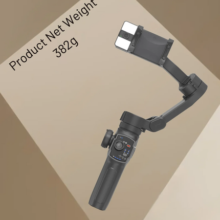 Introducing the Porodo 3-Axis Gimbal Stabilizer, where modern science and creative videography meet. Get fluid dynamic photos with powerful AI trackin