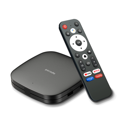 Porodo Android TV Box 1080P 2GB RAM 8GB ROM Support 4K