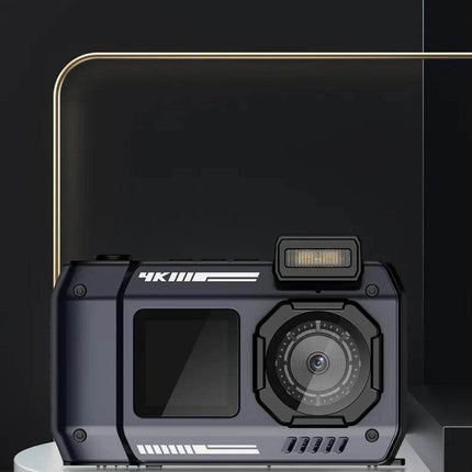 Porodo Waterproof Digital Camera Dual Screen & 18x Zoom - Clix