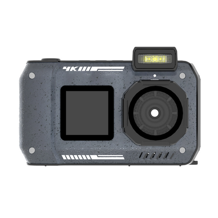 Capture memorable moments in any environment with the Porodo Waterproof Digital Camera. This camera features dual screens and 18x zoom, making it easy