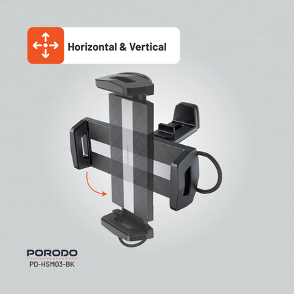 The Porodo HS03 Universal Adjustable Table &amp; Phone Mount provides hands-free convenience through its perfect and durable design that was meant to 