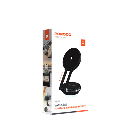 The powerful and very convenient accessory Porodo Vacseal MagSafe Charging Mount is a proficient tool for easy charging and firm hold-on with a batter