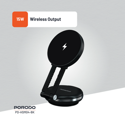 The powerful and very convenient accessory Porodo Vacseal MagSafe Charging Mount is a proficient tool for easy charging and firm hold-on with a batter