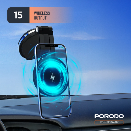 The powerful and very convenient accessory Porodo Vacseal MagSafe Charging Mount is a proficient tool for easy charging and firm hold-on with a batter