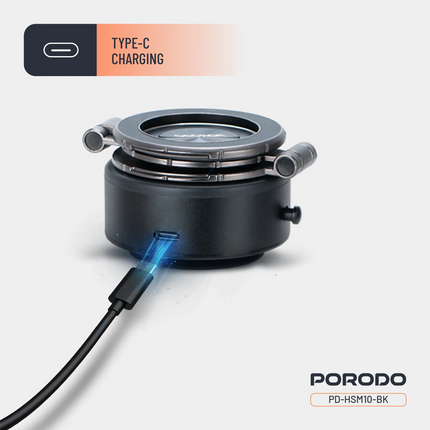 The Porodo Vacuseal MagSafe Magnetic Mount is a versatile and powerful phone holder designed for secure mounting and hands-free convenience. This devi