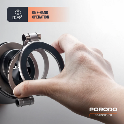 The Porodo Vacuseal MagSafe Magnetic Mount is a versatile and powerful phone holder designed for secure mounting and hands-free convenience. This devi