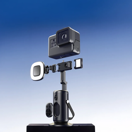 With the Porodo Face Tracking Smart Mount, all your content-creation endeavors can be simple and hands-free. The 1800mAh battery keeps you tracking fa