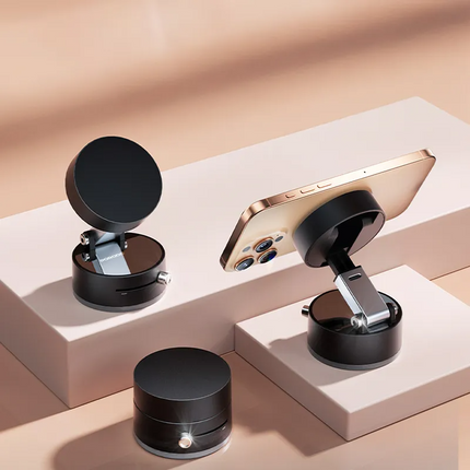 Porodo Multi-Surface MagSafe Mount in black is a unique and secure solution for any mobile device mount. Constructed with ABS + PC materials, the moun