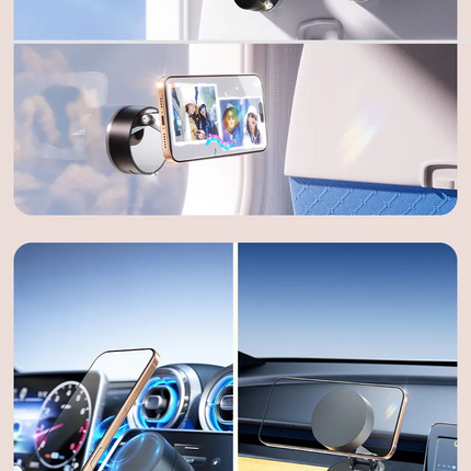Porodo Multi-Surface MagSafe Mount in black is a unique and secure solution for any mobile device mount. Constructed with ABS + PC materials, the moun